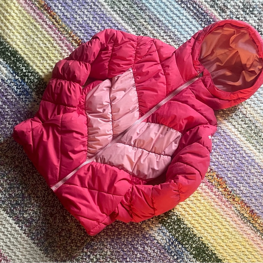 Columbia Light Pink Puffer Jacket